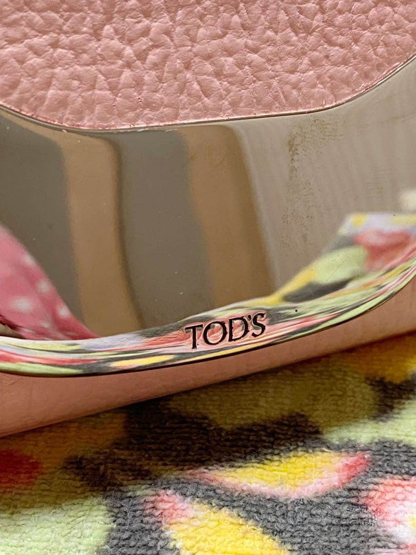 春色セールTOD'S トッズ ショルダーバッグ ピンク 訳あり特価 保存袋