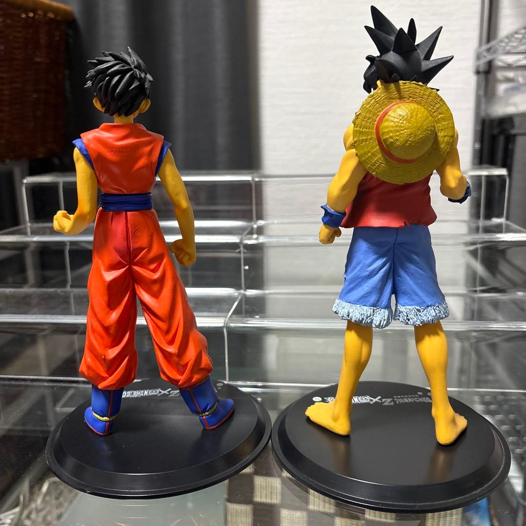 ドラゴンボールZ×ONE PIECE DX組立式フィギュア 全4種 - メルカリ