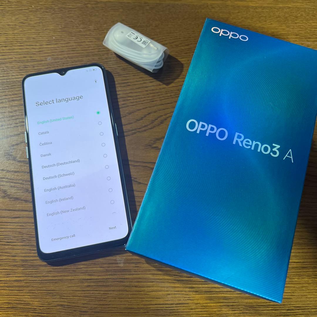 OPPO Reno3 A ホワイト - メルカリ