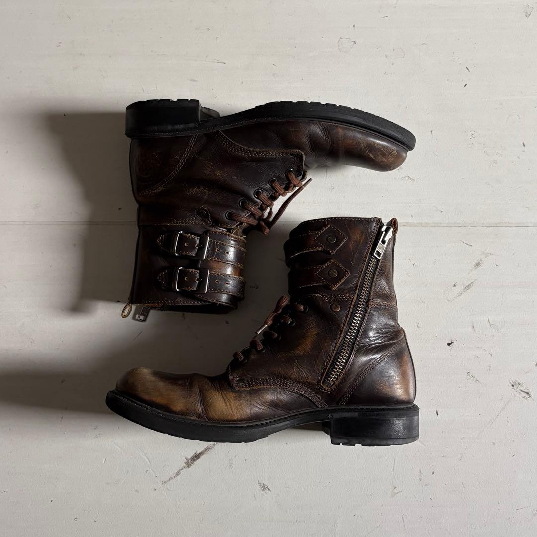 00's vintage DIESEL ギミック ブーツ アーカイブ y2k - メルカリ