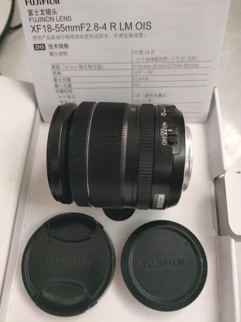 レンズ(ズーム) Fujinon XF18-55mm F2.8-4 R LM OIS