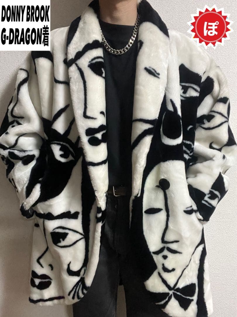 ✓80s DONNY BROOK ファーコート USA製 G-DRAGON着 - メルカリ