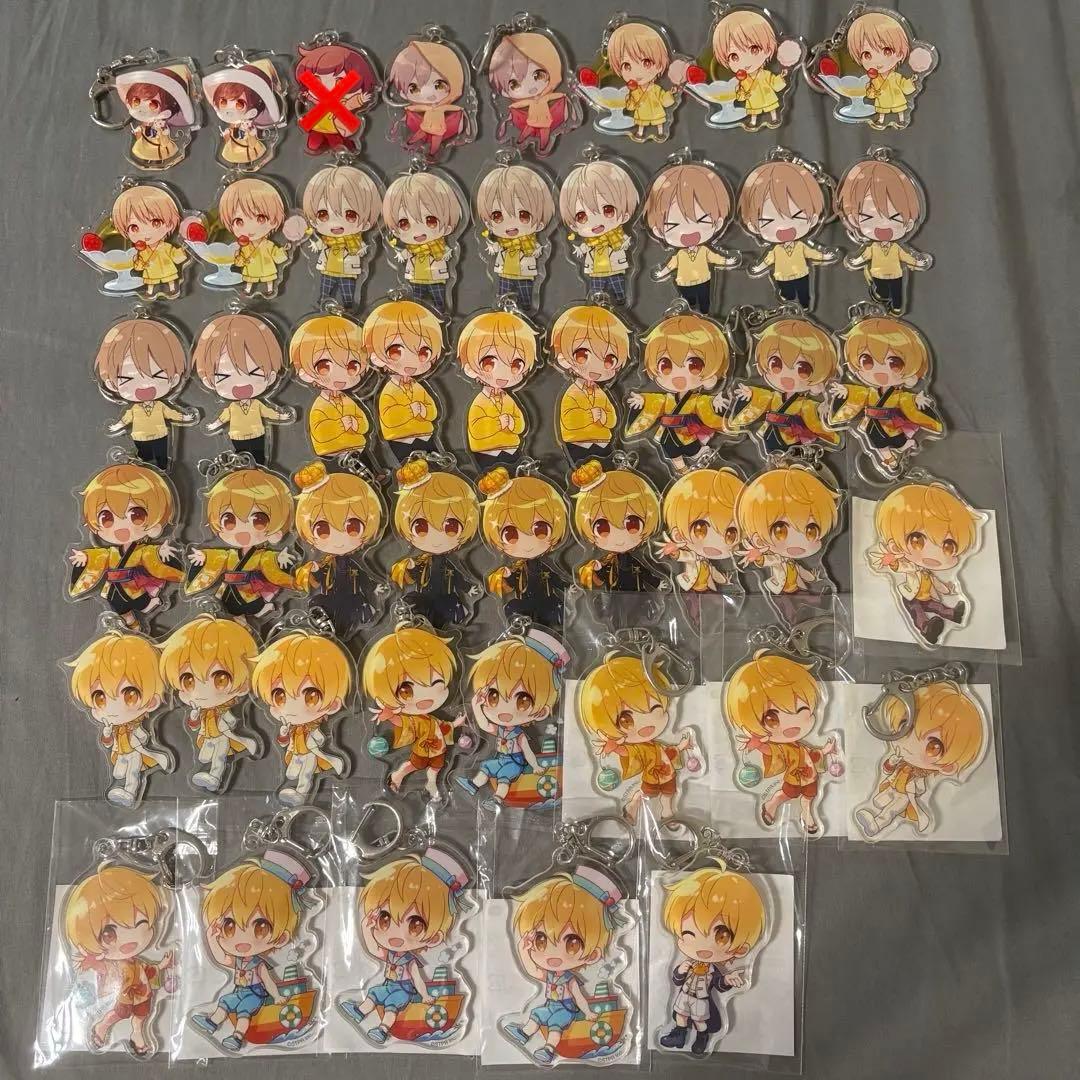 すとぷり るぅと アクリルキーホルダー まとめ売り すとぷり るぅとさん アクキー まとめ売り16個＋1 - メルカリ