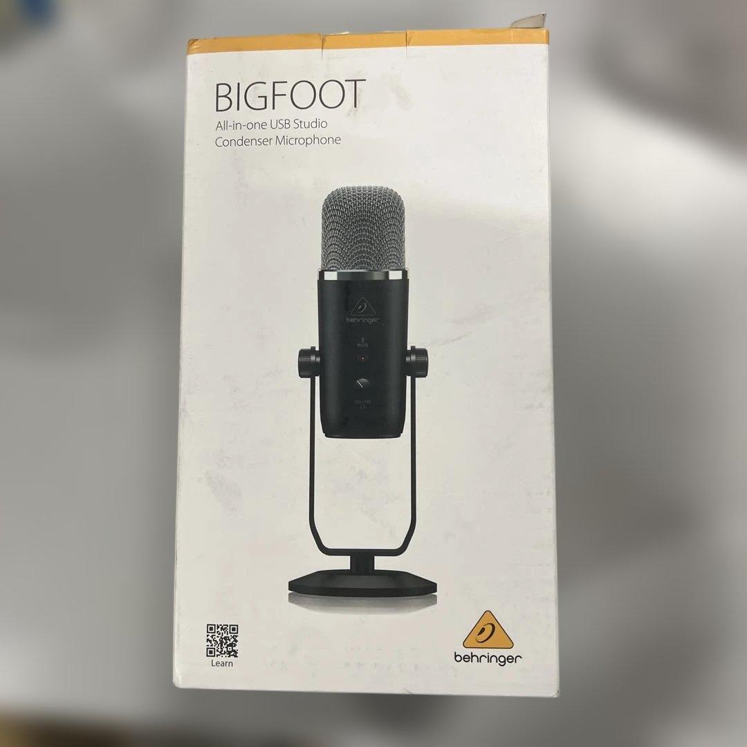 behringer BIGFOOT USBマイク BEHRINGER/BIGFOOT USBマイク 指向性切り替え 送料無料 | サウンドハウス