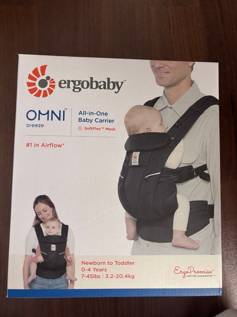 エルゴベビー抱っこひもOMNI Breezeオニキスブラック0ヶ月から36ヶ月 OMNI Breeze / オニキスブラック | エルゴベビー オンラインストア