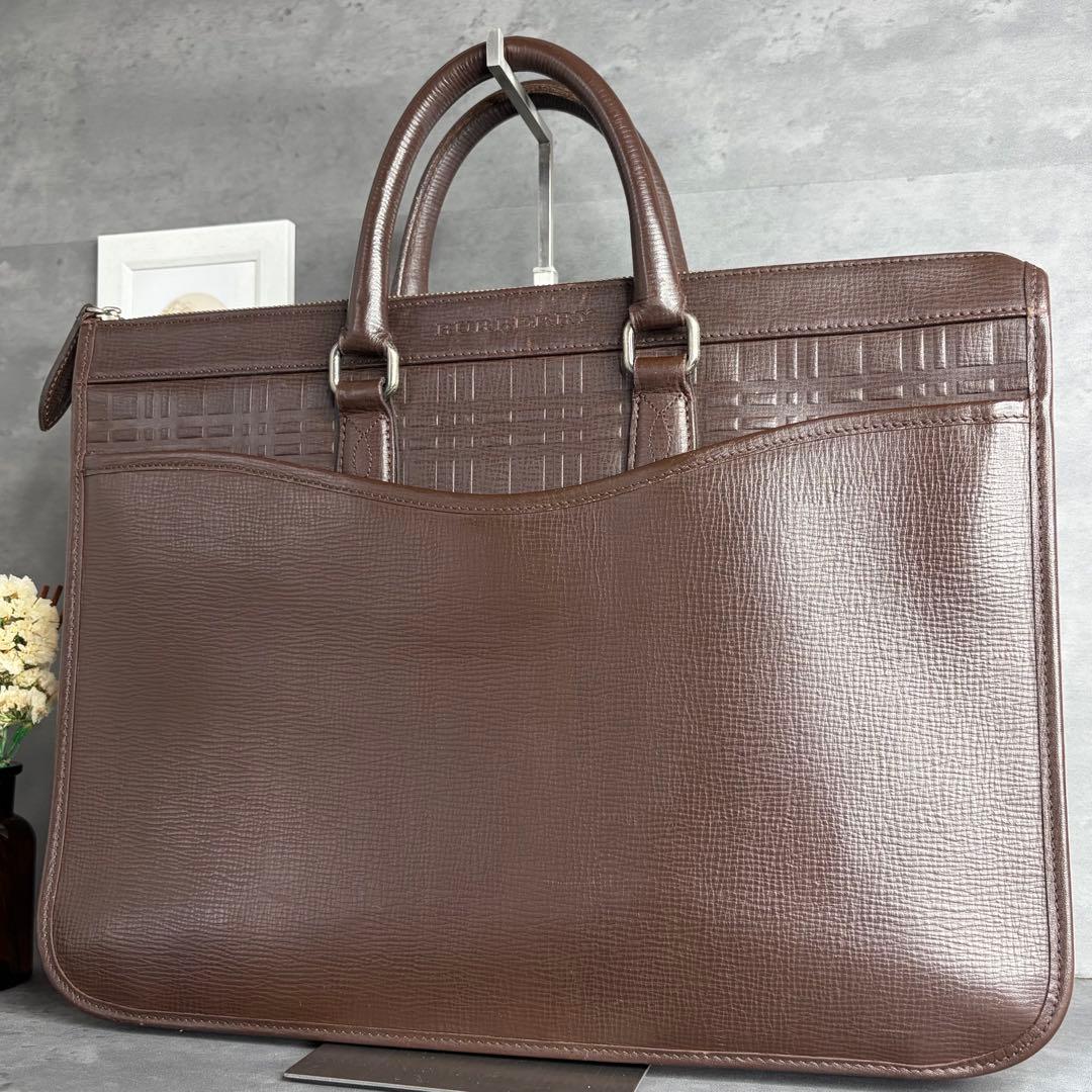 【希少】BURBERRY 本革 ブリーフケース ビジネス ノバチェック A4可 楽天市場】バーバリー BURBERRY バッグ ブリーフケース ビジネスバッグ