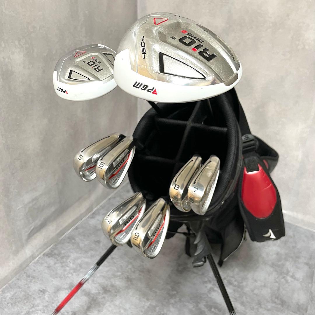 PGM RIO Ⅱ メンズ ゴルフクラブセット 8本 右利き R相当 - メルカリ