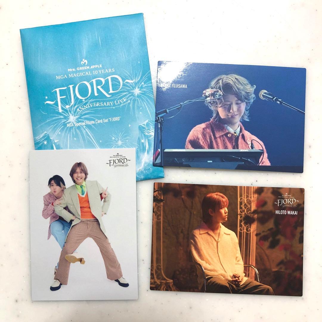Mrs. GREEN APPLE☆フィヨルド☆フォトカード 3枚セット - メルカリ