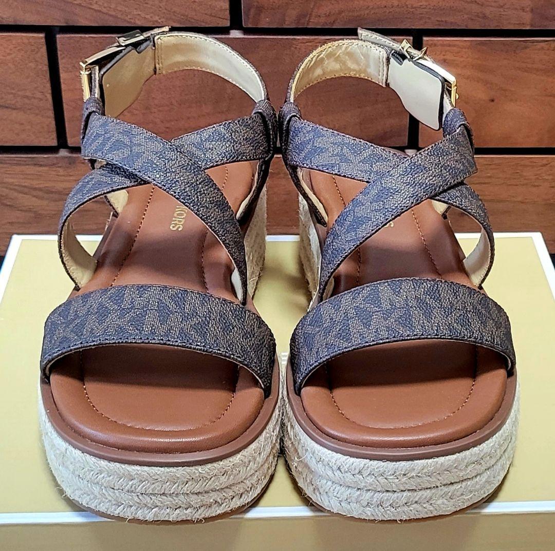 MICHAEL KORS LYNN プラットフォーム エスパドリーユ サンダル - メルカリ