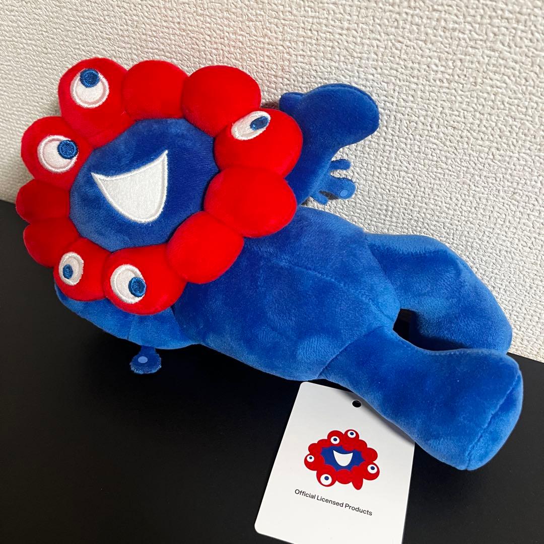 大阪万博 ミャクミャク ぬいぐるみ 3等 ミャクミャクくじ 寝そべり