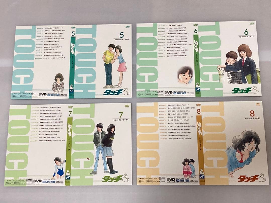 放映20周年 タッチ TVシリーズ DVD-BOX あだち充
