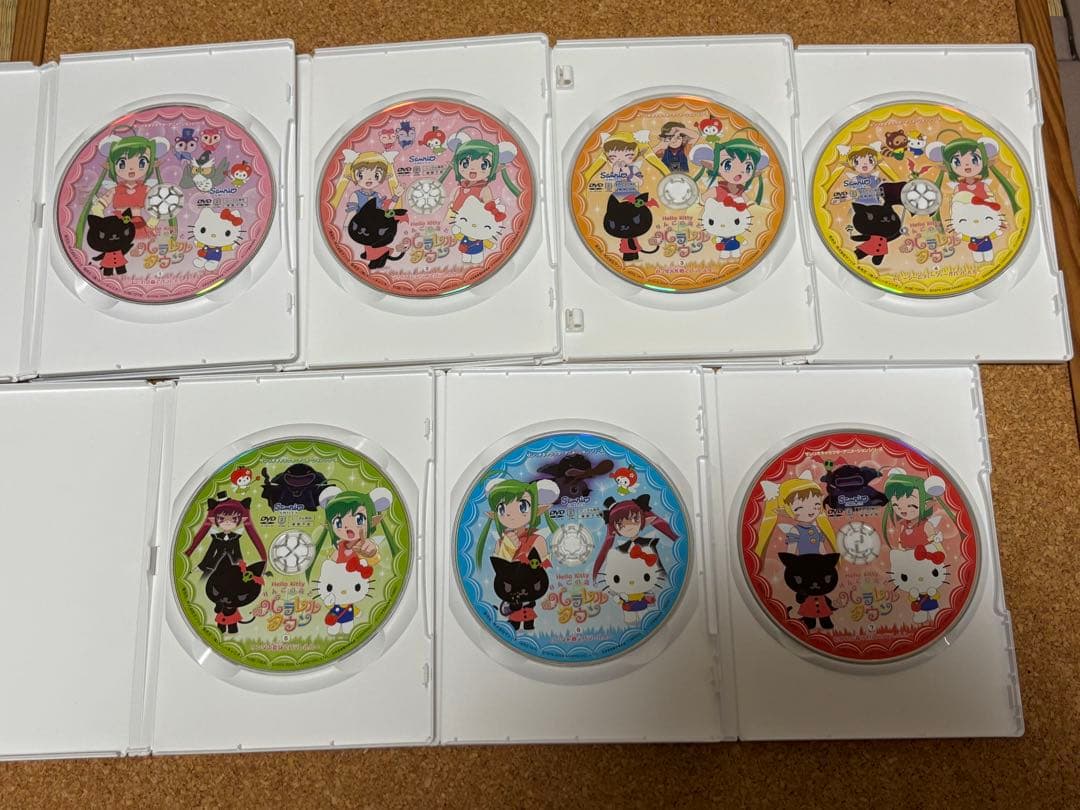 送料無料】ハローキティ りんごの森のシリーズ DVD 全15巻セット