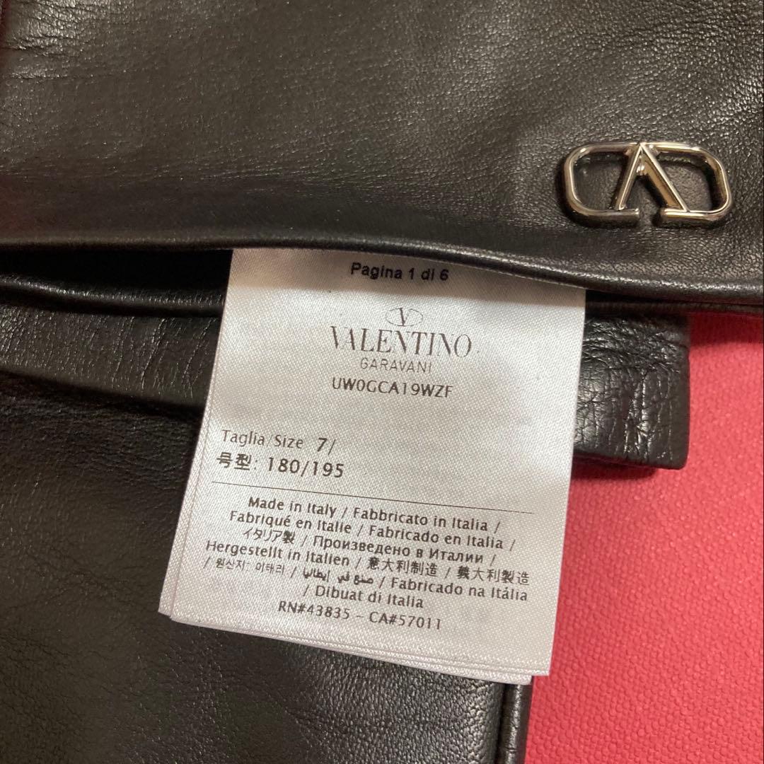 72時間限定お値下】VALENTINO GARAVANI 黒 ロンググローブ - メルカリ