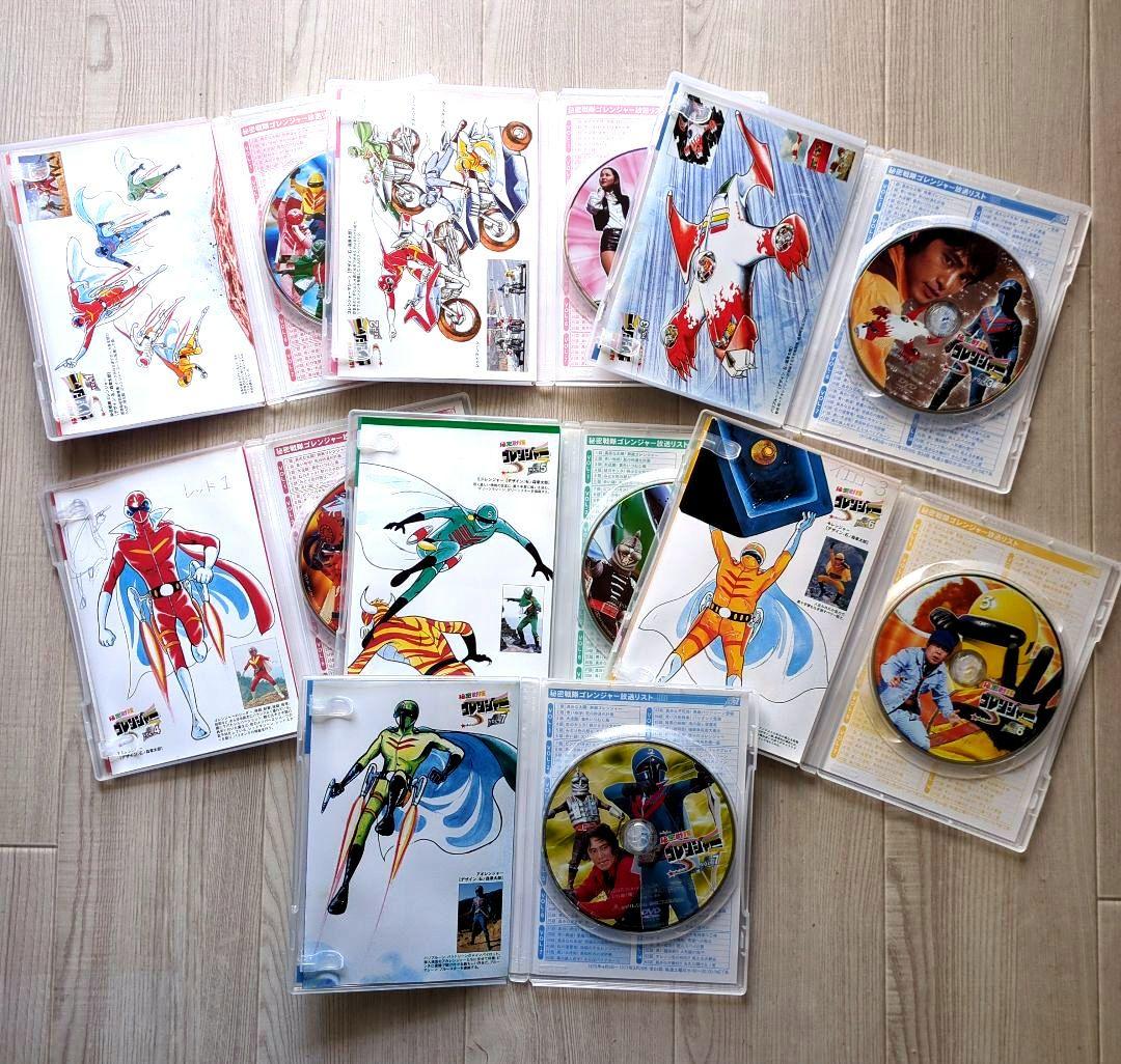 封入特典リーフレット付き 非売品 DVD】秘密戦隊ゴレンジャー 全14巻