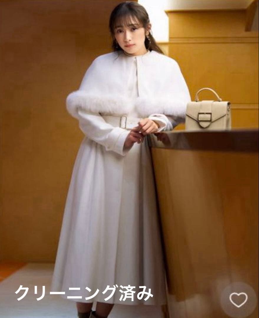 【24時間限定お値下げ中】Noela ファートリム2WAYロングコートM ノエラ NOELA ファートリム2WAYロングコート （チャ） -靴