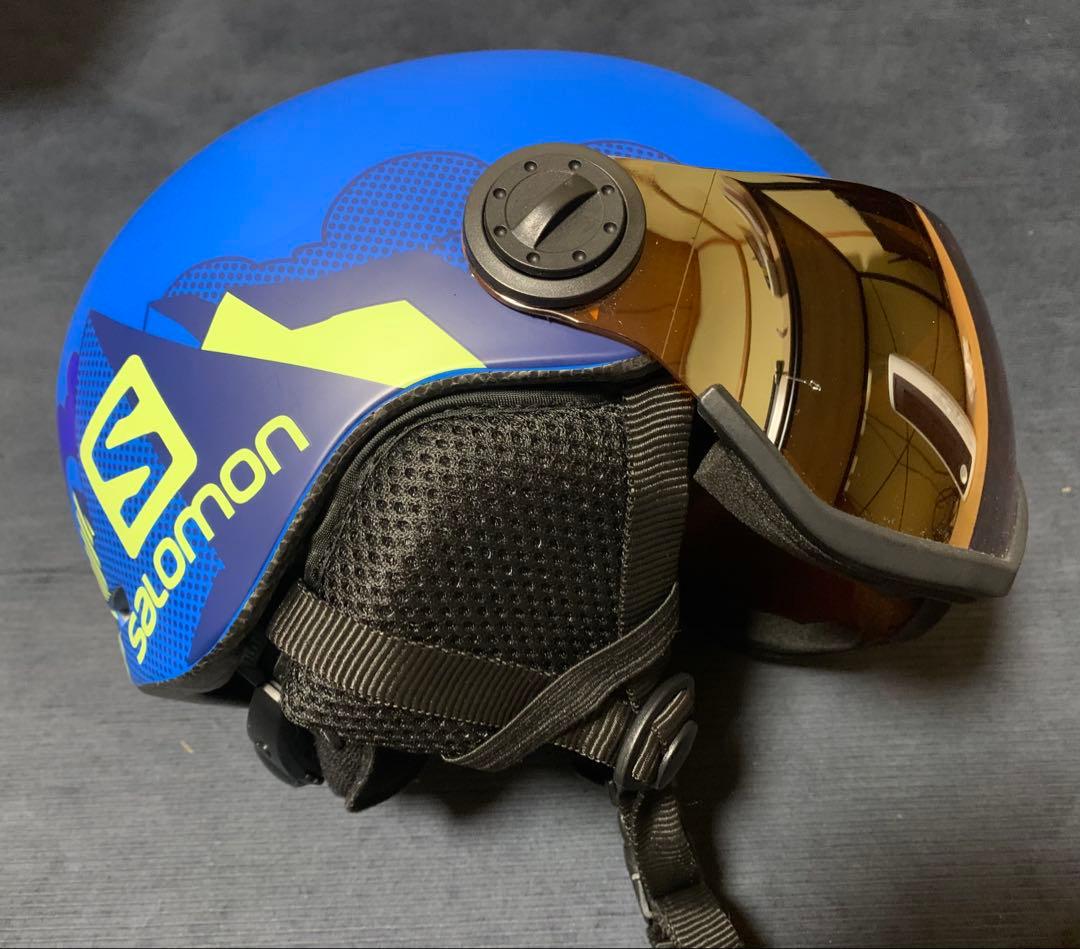 SALOMON ヘルメット キッズS（49〜53cm）使用数回／モリスポ袋付 楽天市場】サロモン スキー スノーボード ヘルメット ジュニア キッズ