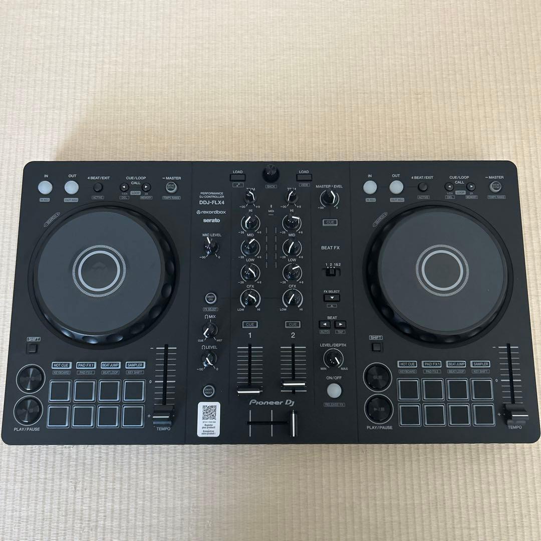 DJ機材 ddj flx4 DDJ-FLX4-W - マルチアプリ対応2ch DJコントローラー (White)