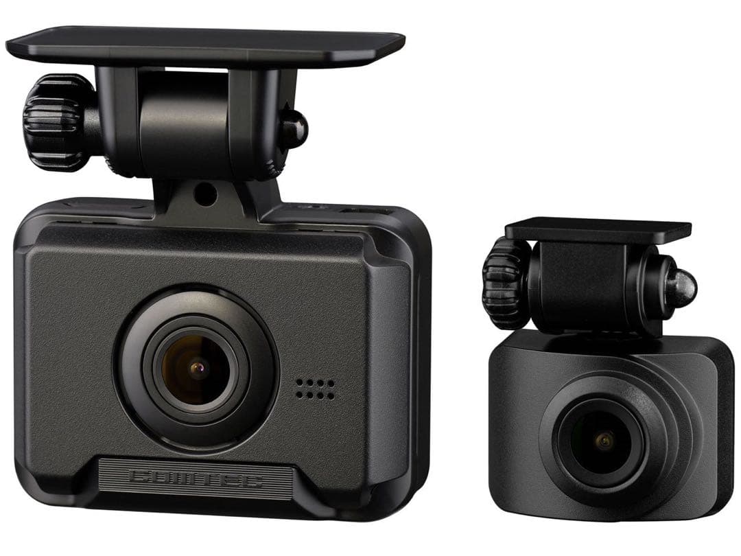 【中古】ドライブレコーダー　前後セット　ZDR043 マイクロSD付き コムテック（Comtec） ZDR043 前後2カメラ ドライブレコーダー 高画質