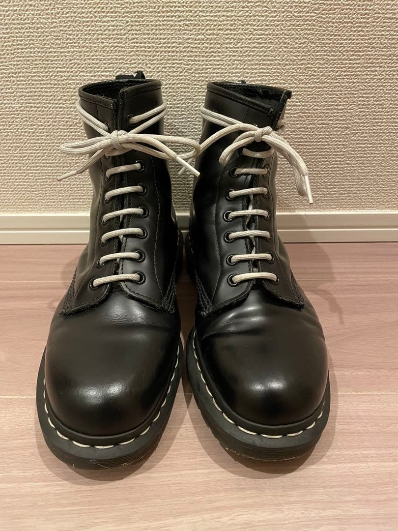 ドクターマーチン　8ホール　黒 レザー ハイカットブーツ Dr.Martens（ドクターマーチン） 8ホール ブーツ イングランド製