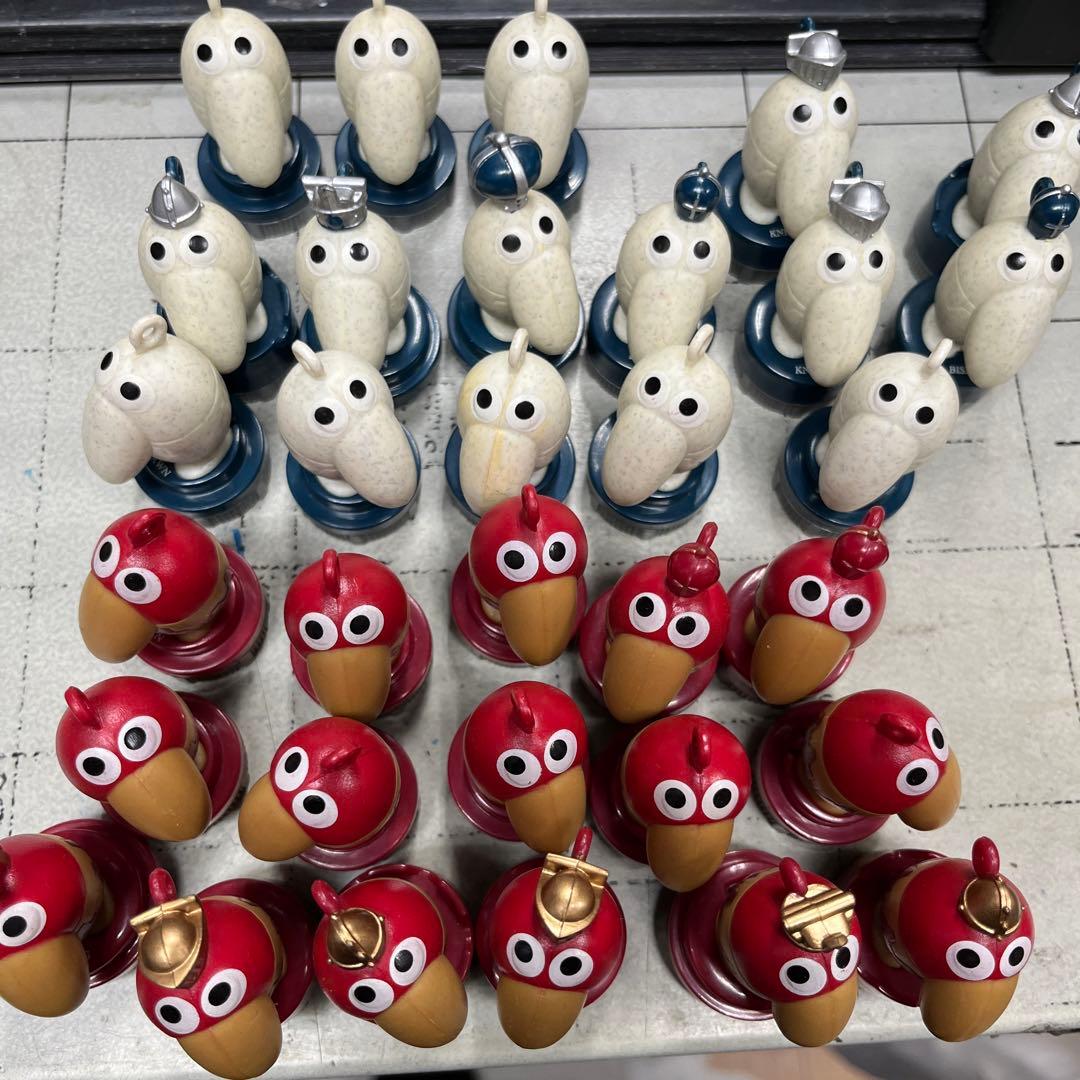 森永 キョロちゃん チェス スタンプ 32個セット チョコボール おまけ