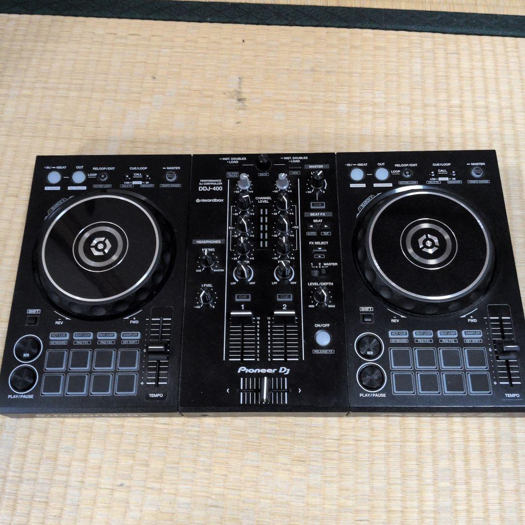 Pioneer DJ DDJ-400 DJコントローラー 本体のみ DJコントローラーのエントリーモデル「Pioneer DJ DDJ-400」が初心者に