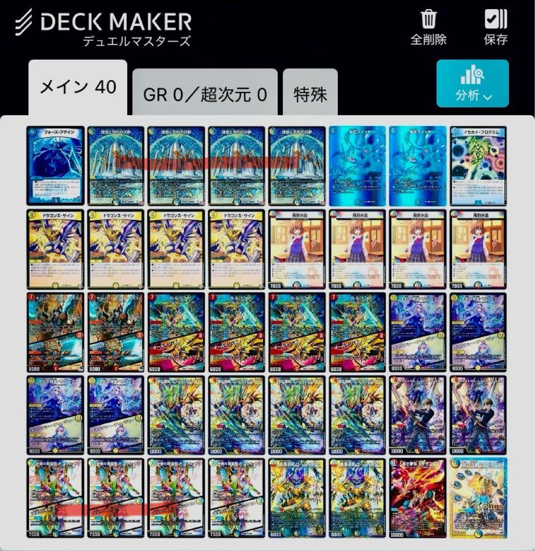 CS構築】ラッカ庵野 デッキ