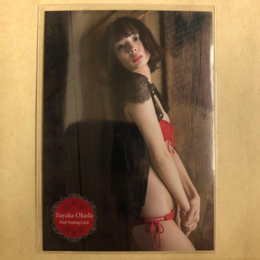 岡田紗佳 トレカ アイドル グラビア カード 水着 麻雀 Mリーグ 010