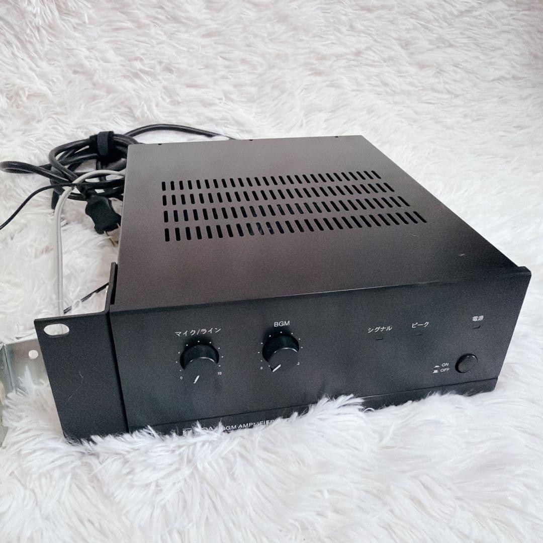 パワーアンプ TOA BGMアンプ BG-M130 楽天市場】TOA ティーオーエー BG-M130 ◇ BGMアンプ( パワーアンプ