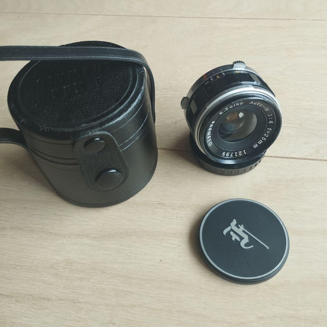 オリンパス　ペンF用　E.Zuiko Auto-W 25mm F4 オリンパス Olympus E.Zuiko Auto-W 25mm F4 PEN F FT用 – Natural