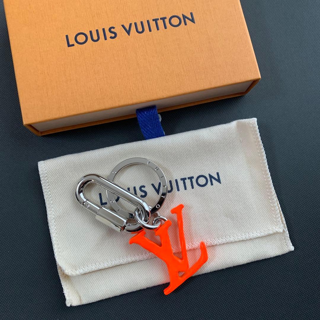 【新品・未使用】ルイヴィトン キーホルダー オレンジ 正規品 LOUIS VUITTON（ルイ・ヴィトン） 並行輸入 キーホルダー バッグ