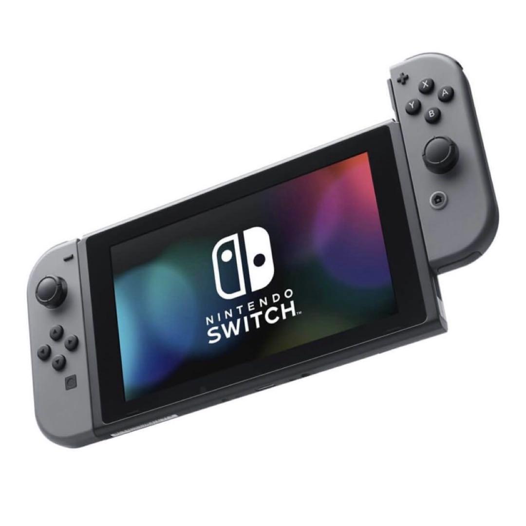 Nintendo Switch 黒色 Amazon.com: Nintendo Switch with Gray Joy‑Con - HAC-001(-01