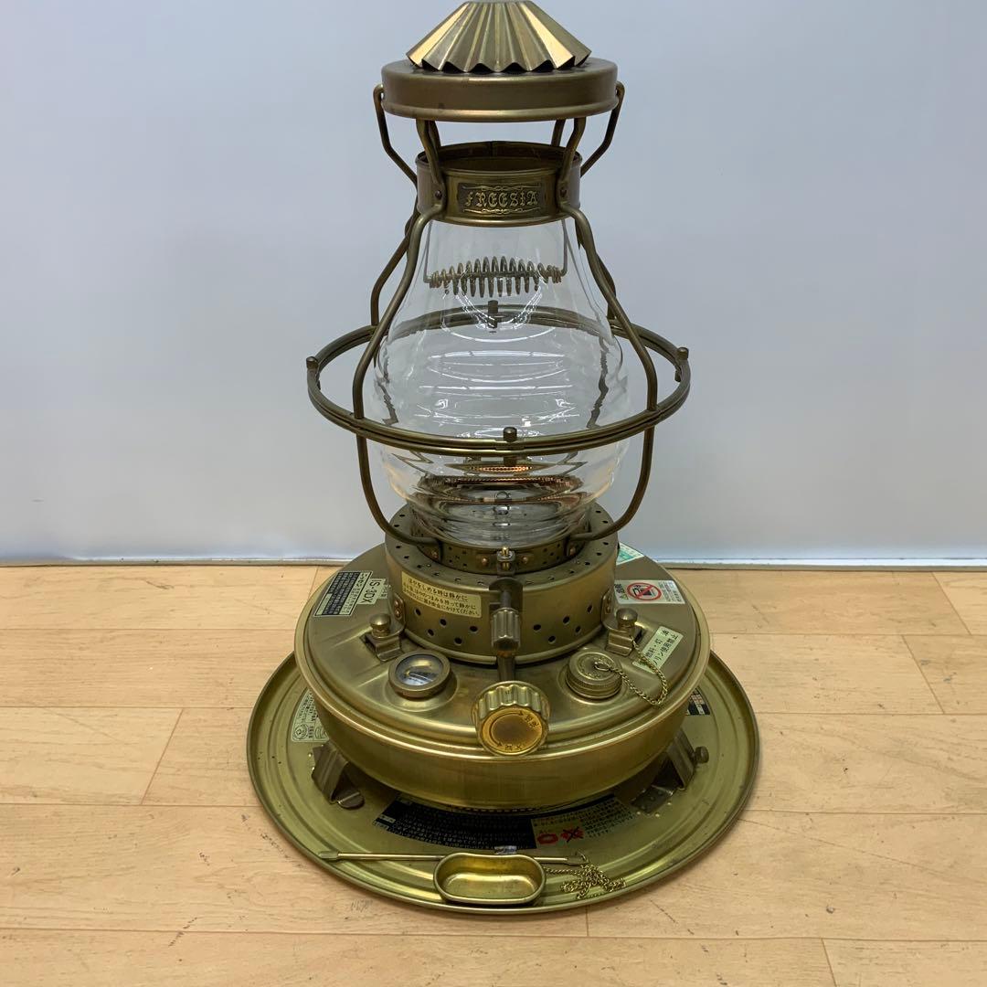 ニッセン　自然通気形開放式ストーブ IC-3DX 1998年製 アンティークストーブ ニッセン IS-3DX 真鍮 開放式石油ストーブ