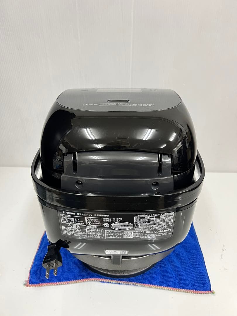 TOSHIBA 圧力IH炊飯器 RC-10VRV（1.0L / 5.5合炊き）