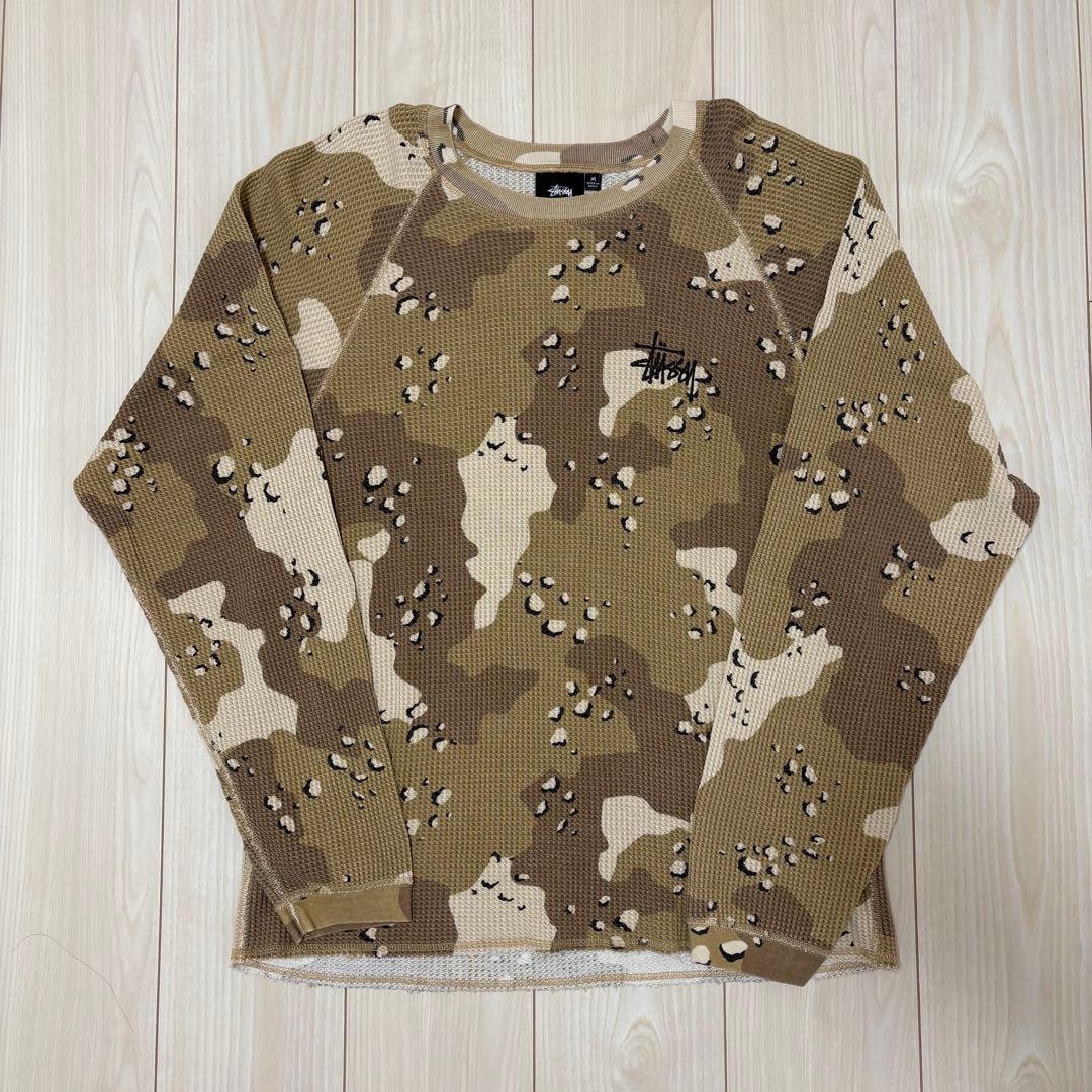 stussy ストゥーシー サーマル STÜSSY THERMAL カモ迷彩 M