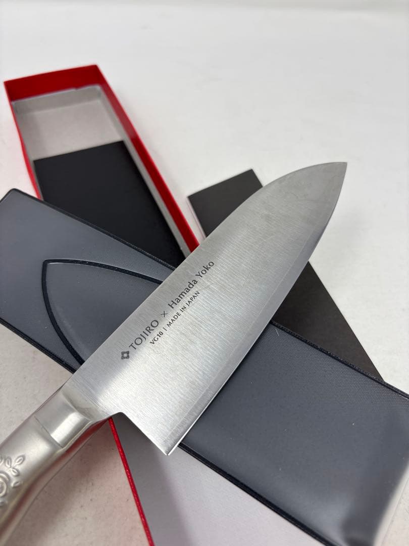 A430 浜田ママプロデュース 使いやすい刀身の包丁 藤次郎 ロゼ 14.5