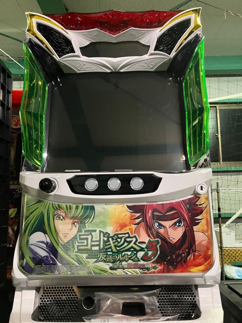 欲しい スロット　コードギアス反逆のルルーシュ3 C.C実機 新台】パチスロ コードギアス 反逆のルルーシュ3 C.C.&Kallen ver.機種