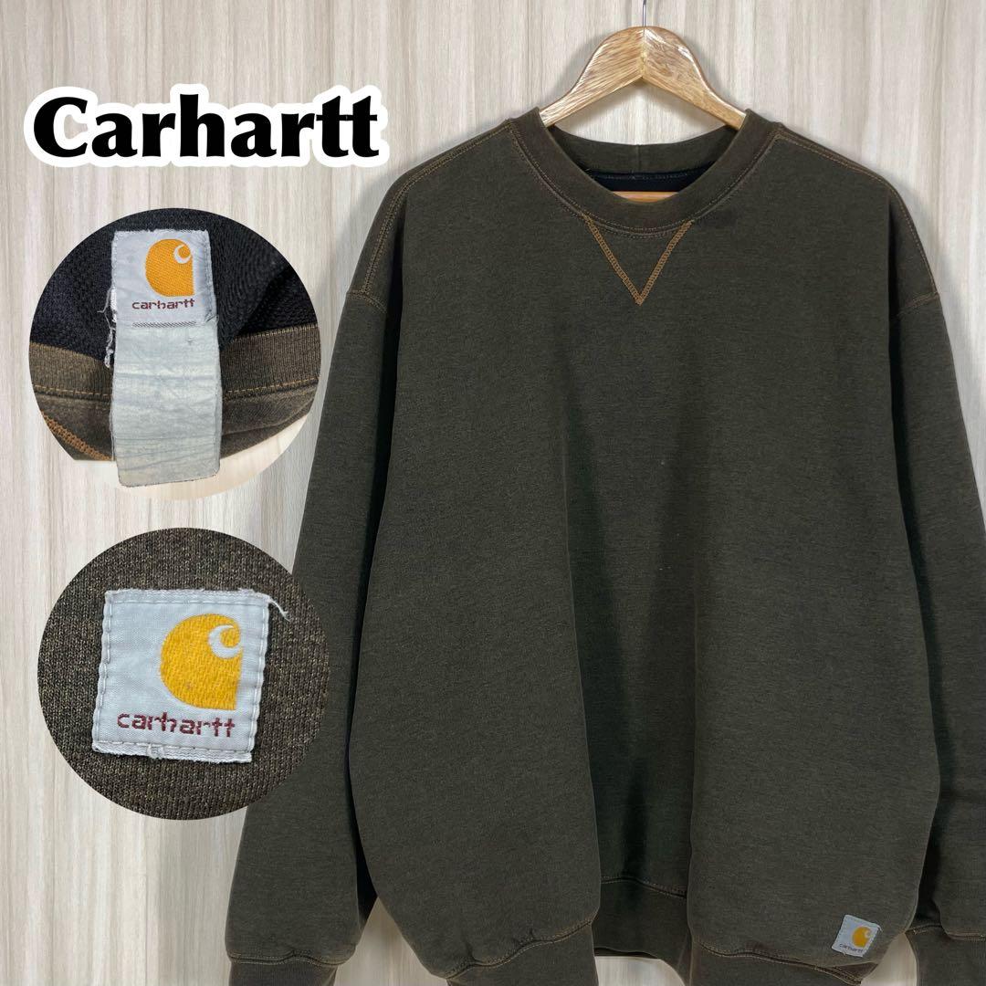 ☆希少☆Carhartt サーマルライナー スウェット カーキ ヘビーウエイト 正規取扱店】 Carhartt WIP(カーハート ワークインプログレス) Logo