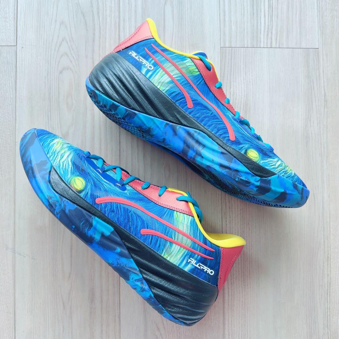 All-Pro Nitro Dylan Exhibit【29cm】メンズバッシュ Puma ALL-PRO NITRO DYLAN EXHIBIT - Men's basketball shoes - blue