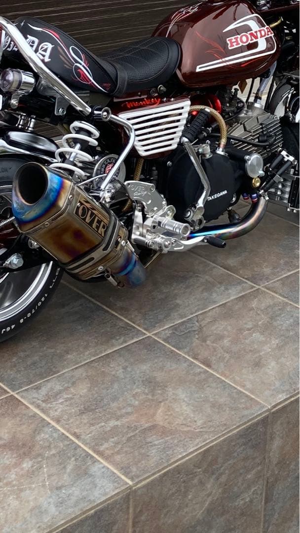 ☆ワンオフ☆ OVER マフラー モンキーゴリラダックスシャリー - メルカリ