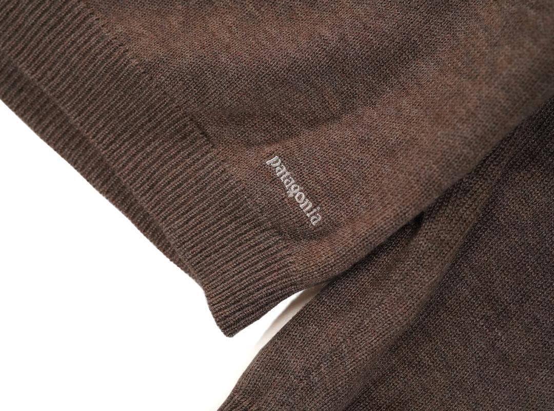 11AW Patagonia カシミヤ混 ウール Vネック ニット セーター L - メルカリ