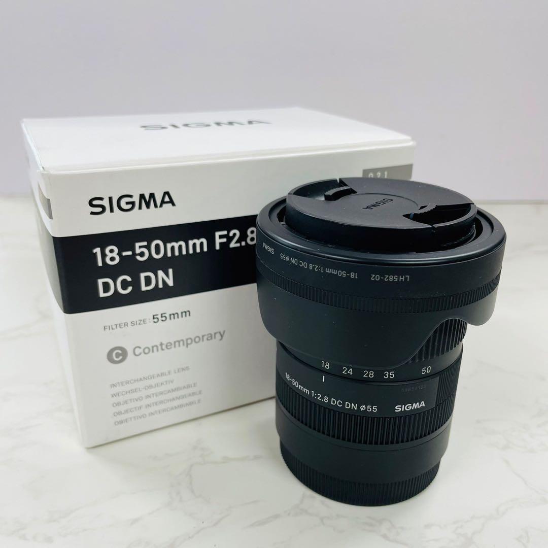 SIGMA 18-50mm F2.8 DC DN レンズ Sony Eマウント 18-50mm F2.8 DC DN | Contemporary / ソニー E マウント用: 交換