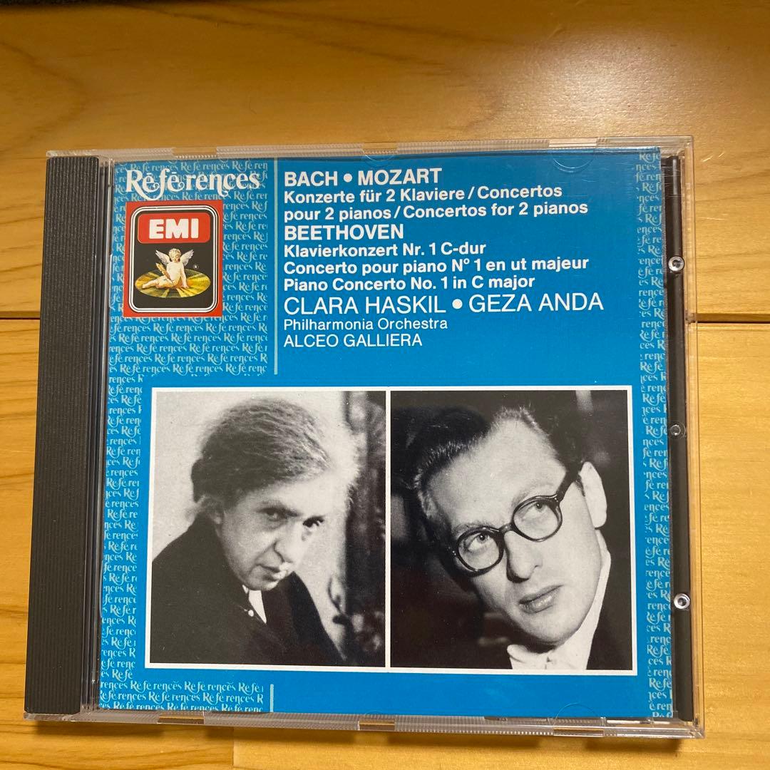 ハスキル&アンダ/バッハ&モーツァルト:2台のピアノのための協奏曲★名盤 Christian Zacharias / クリスティアン・ツァハリアス「Mozart: 21