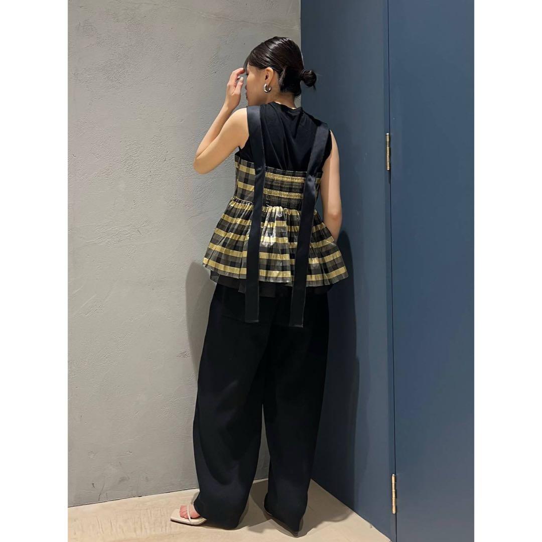 カレンソロジー シャイニーチェックビスチェ