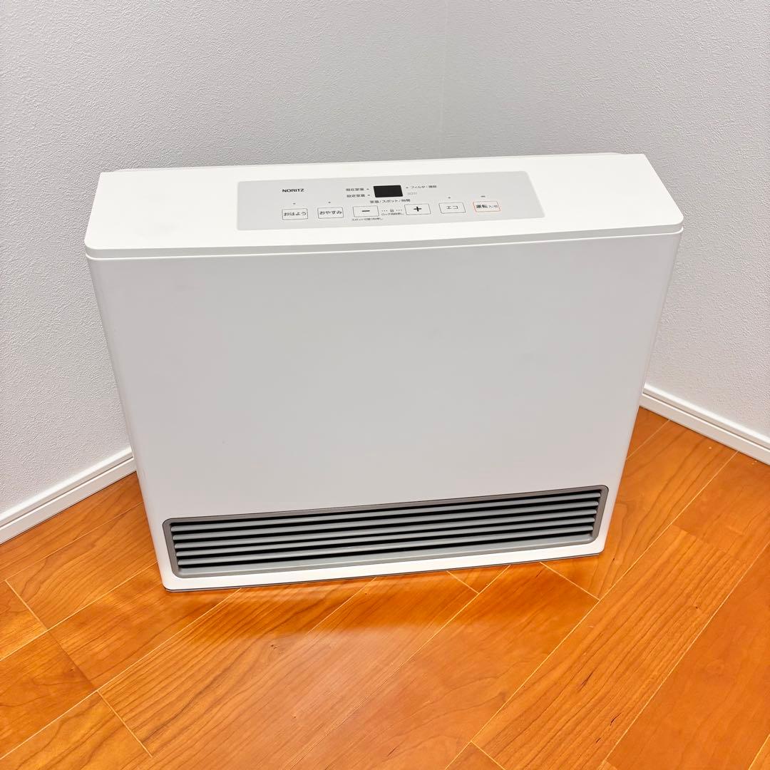 極美品】ノーリツ ガスファンヒーター GFH-5802S 都市ガス 21畳用