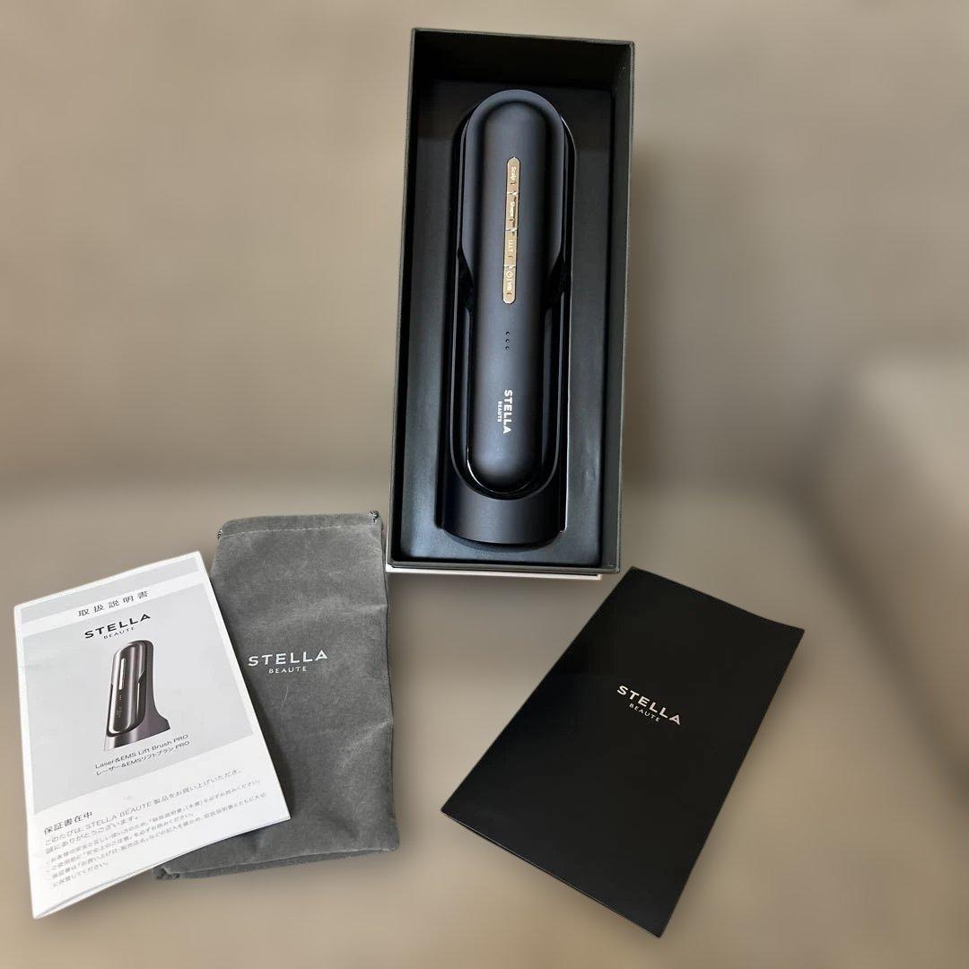 STELLABEAUTE レーザー&EMS リフトブラシPro 正規販売店】ステラボーテ レーザー & EMSリフトブラシ PRO 美顔器