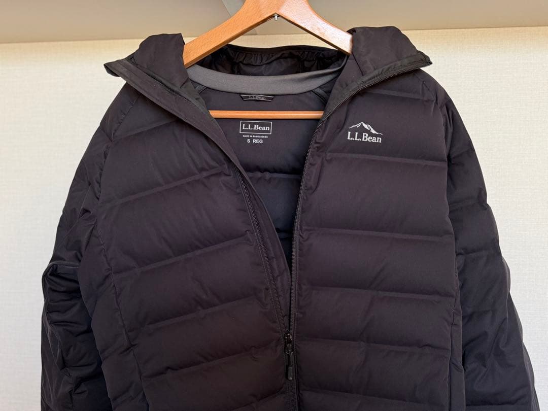 L.L.Bean ダウンジャケット ブラック US Sサイズ