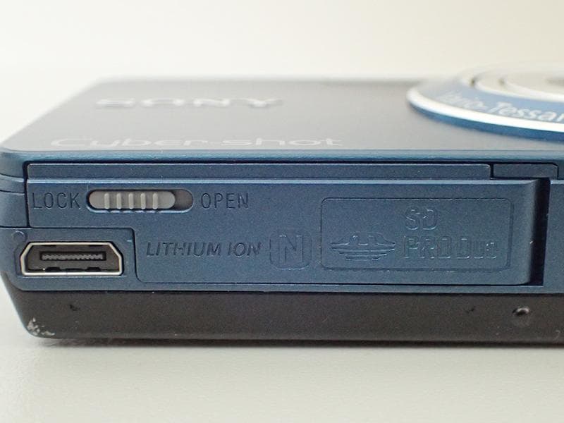 ☆882 SONY サイバーショット DSC-W350 ブルー 付属品付き - メルカリ