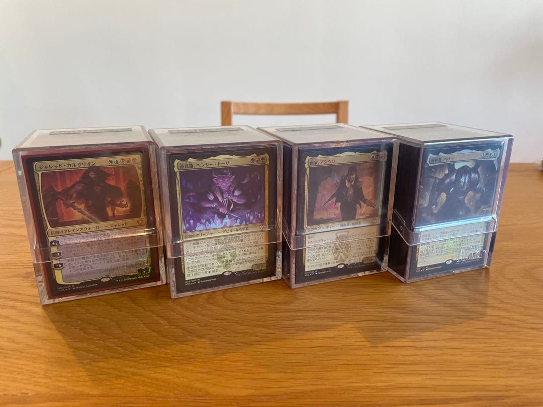 統率者デッキ4種　ニューカペナ、苦痛の虹　ボルダー及びスリーブ付 Amazon.co.jp: マジック:ザ・ギャザリング ニューカペナの街角統率者