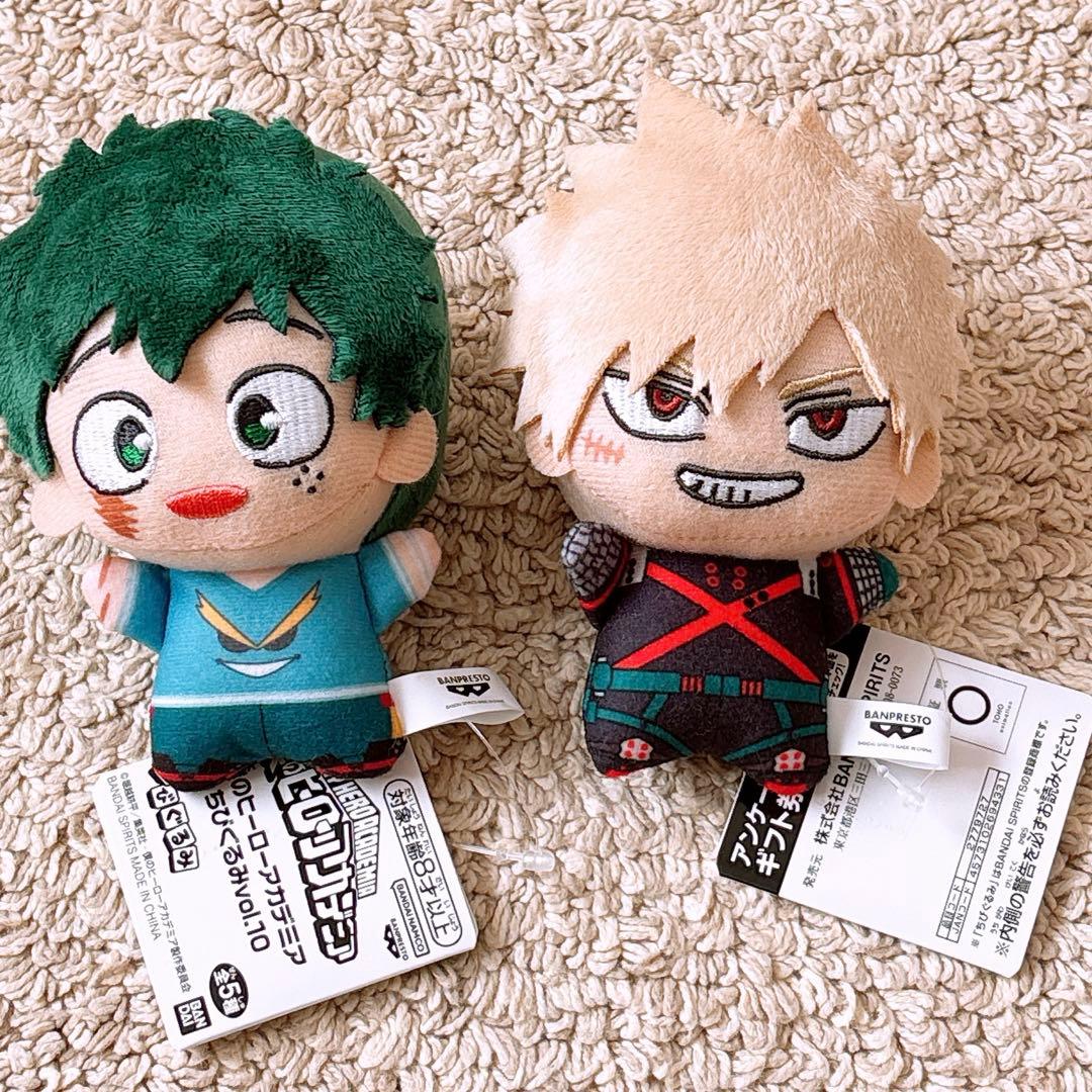 僕のヒーローアカデミア ちびぐるみ vol.10 緑谷出久 爆豪勝己 - メルカリ