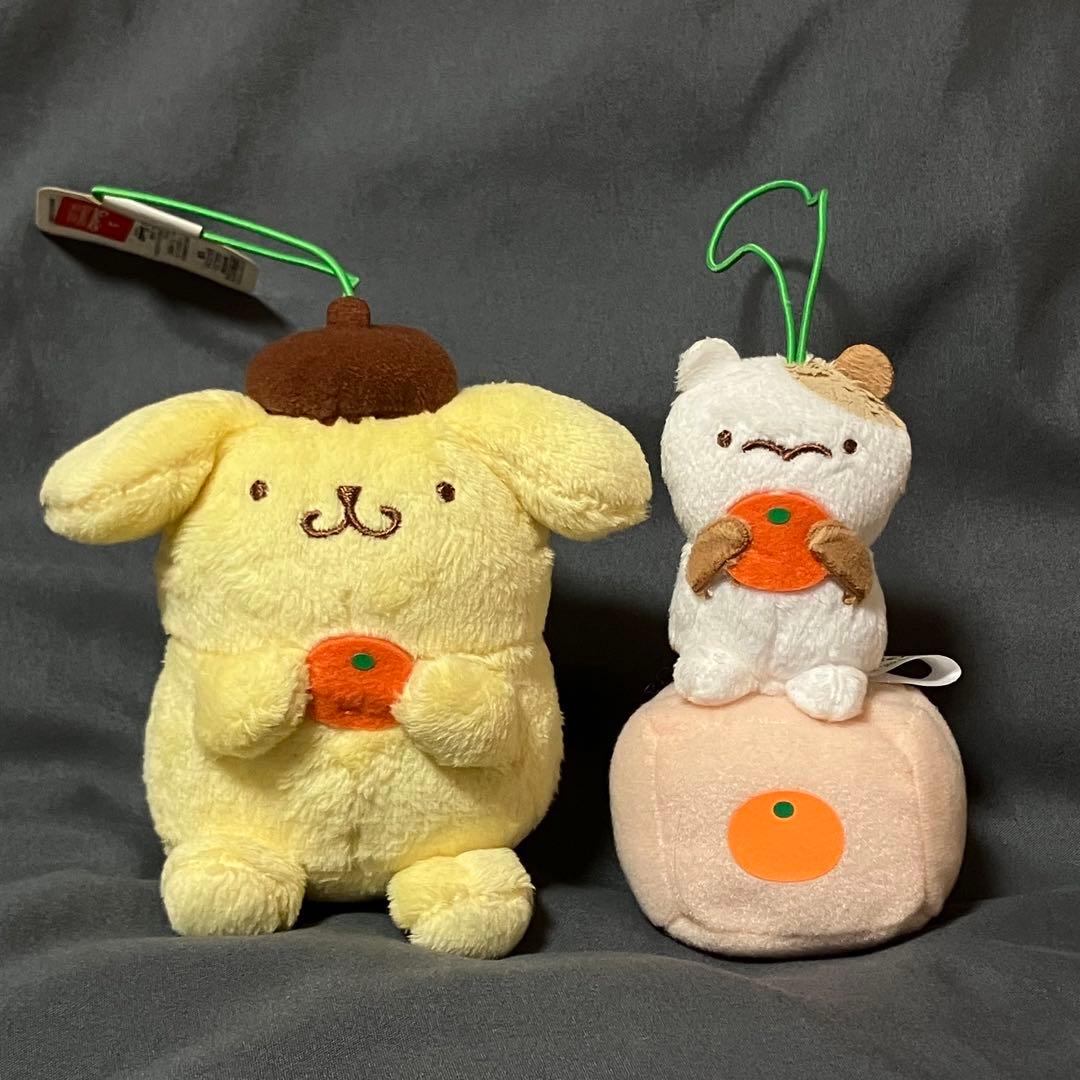 激レア】ポムポムプリン みかんマスコット プリンとマフィン2個セット